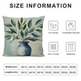thumbnail image 5 of GOSMITH  Spring Pillow Covers Eucalyptus Leaves Greenery Blue Vase Truck Bless This Home Farmhouse Welcome Decorative Throw Pillows Cases Outdoor Decor for Couch Living Room White, 5 of 5