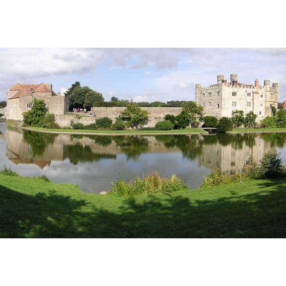 24x36 gallery poster, Leeds Castle in Kent, England