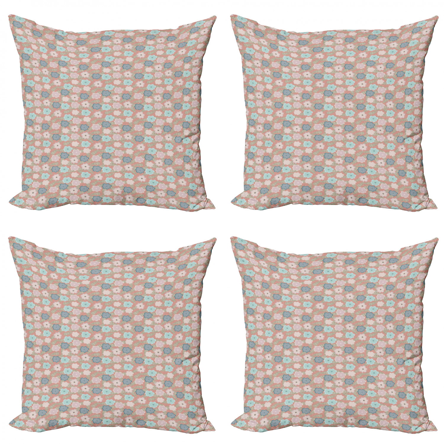 Ambesonne Pastel Surreal Cushion Cover Set of 2 for Couch and Bed in 4 Sizes 