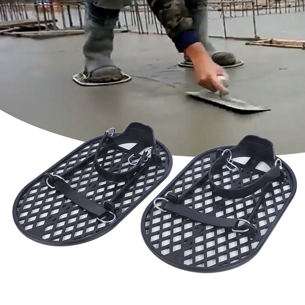 DENEST Concrete Cement Shoes Nonslip for Concrete Finishing Road Floor