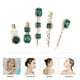 thumbnail image 4 of 1 set/5pcs niña de diamantes de rehinestone peluquero para mujeres para el cabello para mujeres tocado de moda, 4 of 5