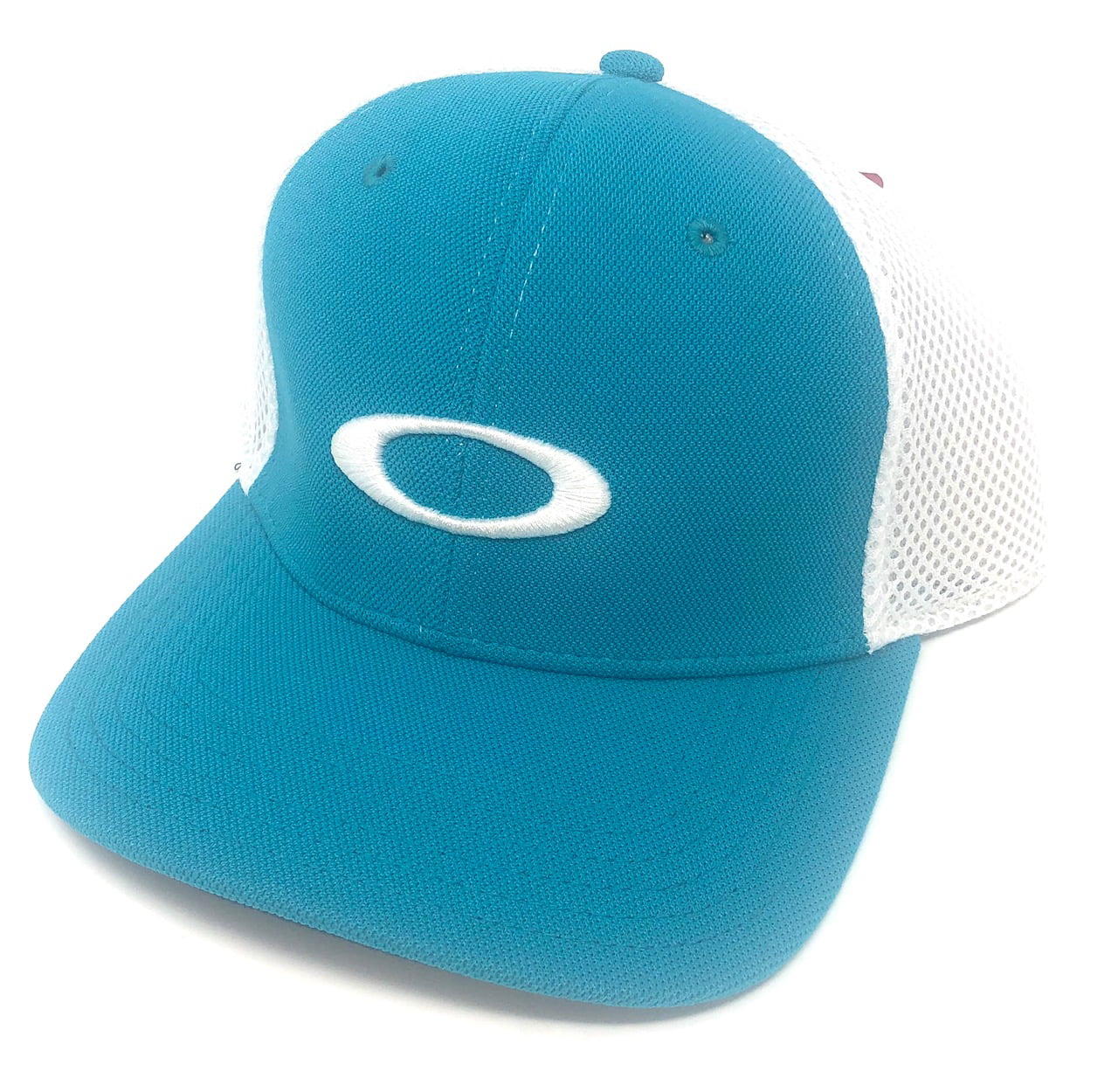 Oakley Men's Golf Driver Flex Fit Hat Cap - Enamel Blue (S/M) 