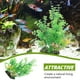 thumbnail image 4 of KAKOWELY plantas artificiales decorativas resistentes al desgaste para acuarios, decoraciones reemplazables., 4 of 5