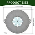 Tanjnj Clearance NonStick Pan Spill Stopper Silicone Lid Cover