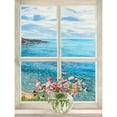 thumbnail image 3 of Dellal, Remy 15x18 Black Modern Framed Museum Art Print Titled - Baie mediterraneenne II, 3 of 5