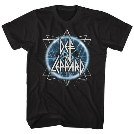 Def Leppard 80s Heavy Metal Band Rock and Roll Electric Eye Adult T-Shirt