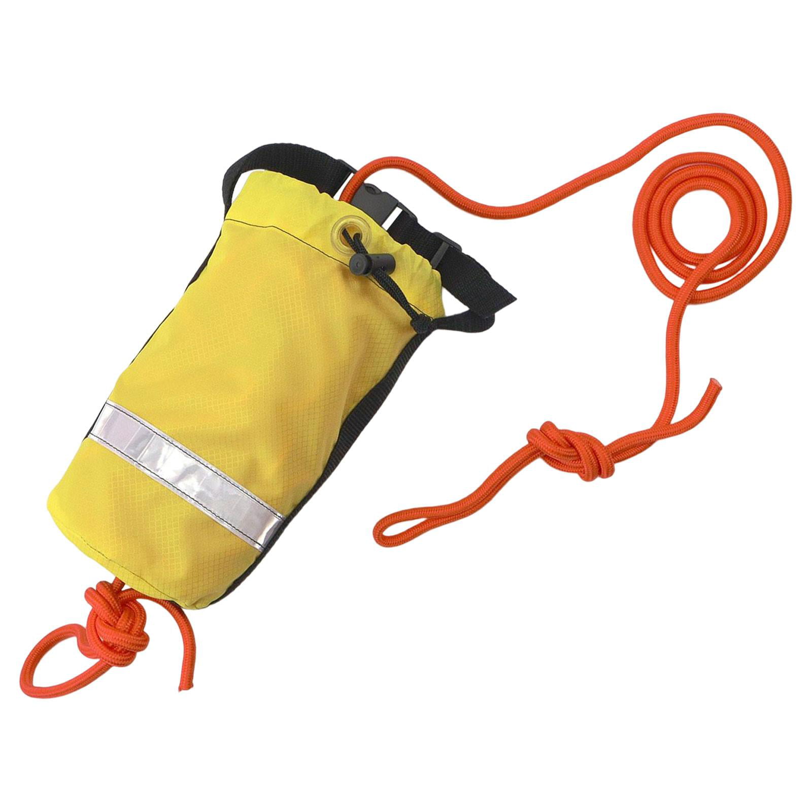 Water Throw Bag with 52 Feet of Rope, Throwable Device for Kayaking and  Rafting, Safety Equipment for Raft and Boat