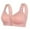Pink, variant on Front Closure Bras for Women, Women Shaped Cup Front Button Bra with out Wires Vest Style Plus Size Bra, Bras for Older Women, Bras, Forme Posture Bra (Black, 52)