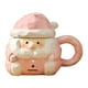 thumbnail image 1 of Taza de cerámica con asa y diseño navideño de Papá Noel, ideal para bebidas calientes, perfecta para celebraciones invernales, apta para lavavajillas, ideal para café o chocolate, capacidad ..., 1 of 6