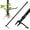 Black, variant on WICING 48"Stand-Up Weeder Tool with 4-Claw 1045 Steel Head & Stainless Steel Handle, Easily Removes Weeds Without Bending, Pulling, or Kneeling, Ideal for Garden & Lawn