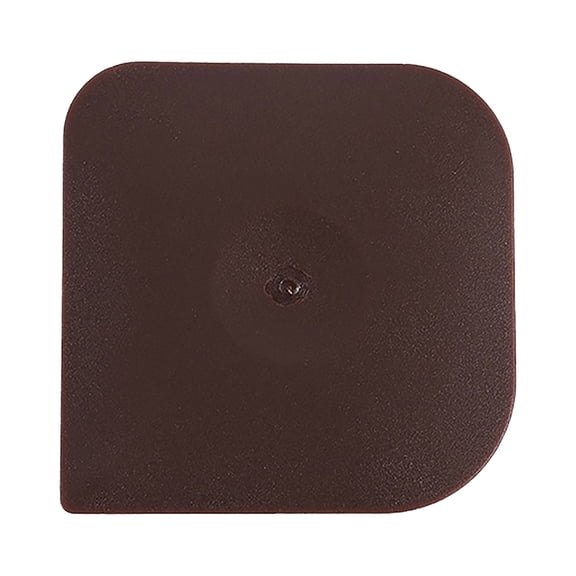 Pan Scraper Dish Scraper Food Scraper Tool Plastic Pot Scraper Kitchen Scraper Grease Scraper Cast Iron Skillet Pan Scraper Tool for Cleaning (1 Pc, Brown)