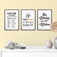 thumbnail image 3 of Kitchen Fun Welcome 11 x 14" Wall Art UNFRAMED Print (3 Pack), 3 of 3