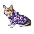 thumbnail image 7 of Sikiie crystal Skull flower cool Dog Hoodie,Dog Clothes,Dog Sweatshirt ,Dog Shirt, Dog Clothes for Puppy Kitten Small Dogs Cats-Large, 7 of 7