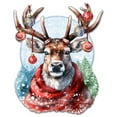 thumbnail image 5 of Designocracy 8611034H 24 x 18 in. Christmas Mood Holiday Christmas Door Decor, 5 of 11