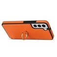 thumbnail image 6 of Allytech Galaxy S21 FE 5G Case Cover Wallet, PU Leather with Ring Holder Stand Protective Shockproof Slim Fit Shell Phone Case Cover for Samsung Galaxy S21 FE 5G - Orange, 6 of 8
