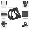 thumbnail image 6 of Lsque Multi-colored Spiders Dog Harness, No-Pull Pet Harness with 2 Leash Clips, Adjustable Soft Padded Dog Vest with Easy Control Handle for Large Dogs-Small, 6 of 9
