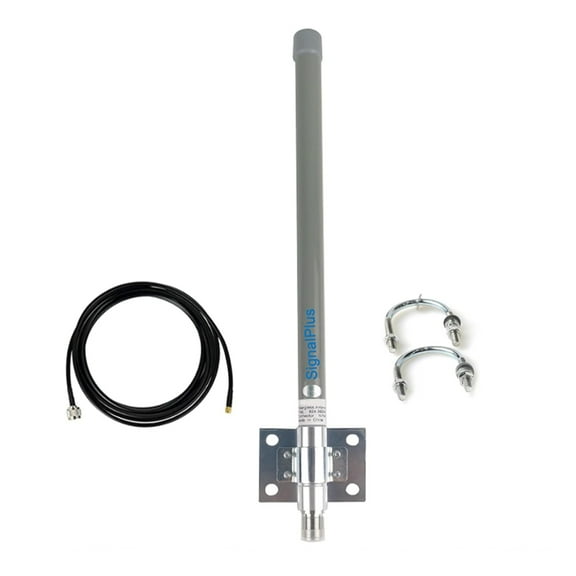 Lora Antenna 915mhz 5.8dBi Outdoor TV Antenna Omni with 3Meters RG58 Cable, 15.7inch Reception Range