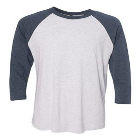 Next Level Unisex Triblend Three-Quarter Sleeve Raglan