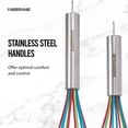 thumbnail image 5 of Farberware Professional Multi-Colored Set of 2 Mini Whisks, 5 of 11