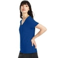 thumbnail image 3 of Hanes Womens T-Shirt 2-Pack Tee V-Neck Nano-T Short Sleeve Ultra-light cotton, 3 of 5