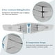 thumbnail image 4 of Faja lumbar ITHW para dolor lumbar, soporte lumbar para mujeres y hombres con correa ajustable, faja lumbar para ciática, hernia discal y escoliosis (talla pequeña), 4 of 5