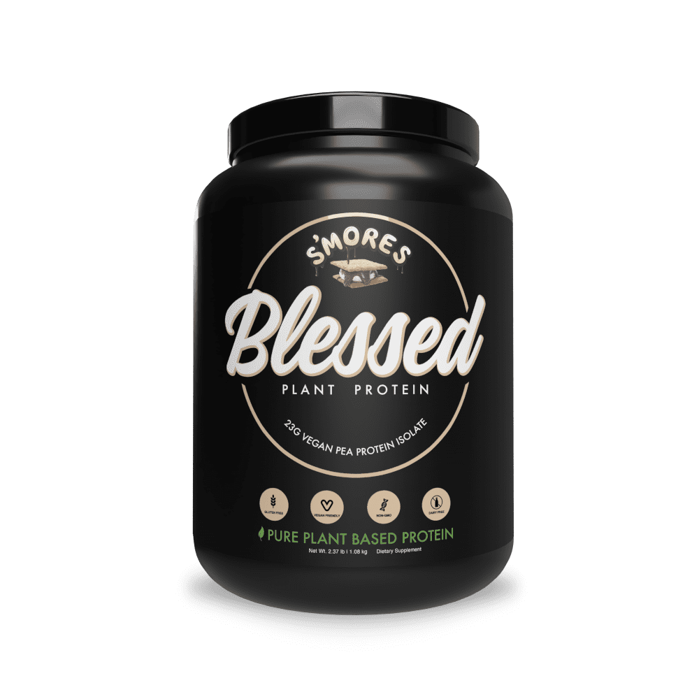 BLESSED Plant Based Protein Powder 23 Grams, All Natural Vegan