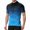 Blue-B#265BB, variant on Gradient Men's Cycling Bike Jersey Quarter Zip Mens Short Sleeves Shirts Moisture Wicking Quick Dry Biking Mens Shirts Casual