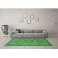 thumbnail image 3 of Ahgly Company Indoor Rectangle Medallion Emerald Green Traditional Area Rugs, 5' x 7', 3 of 4