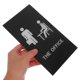 thumbnail image 5 of unbranded Señal De Oficina En Acrílico Negro Con Instalación Fácil Para Puertas Y, 5 of 8
