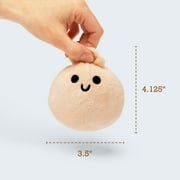 Emotional Support Pals Dumplings, 5 Soft Dumpling Plush Toys with Carrying Basket, Cute Collectible Food Plush