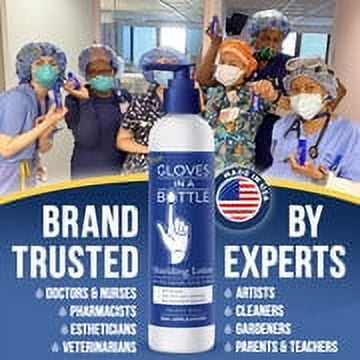 Gloves In A Bottle Skin Repair Lotion for Hands and Body, relief for dry and cracked skin, 16 ounces
