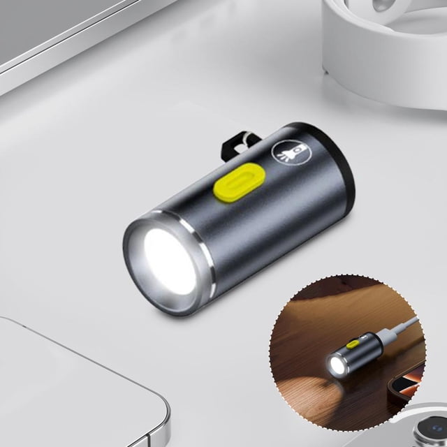 Feltree Portable Mini Flashlight Outdoor Household Emergency Flashlight Work Light