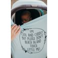 thumbnail image 3 of Light Blue Car Seat 5 in 1 Cover – I'm Cute  Cuddly But Please Don't Touch Little Me, 3 of 7