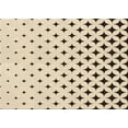 thumbnail image 1 of Ahgly Company Machine Washable Indoor Rectangle Transitional Moccasin Beige Area Rugs, 7' x 9', 1 of 7