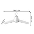 thumbnail image 4 of Travel Portable Foldable Clothes Drying Hanger Dryer Rack Machine, Portable Clothes Dryer With Cold/Hot Drying And Timer Dryer, 4 of 9