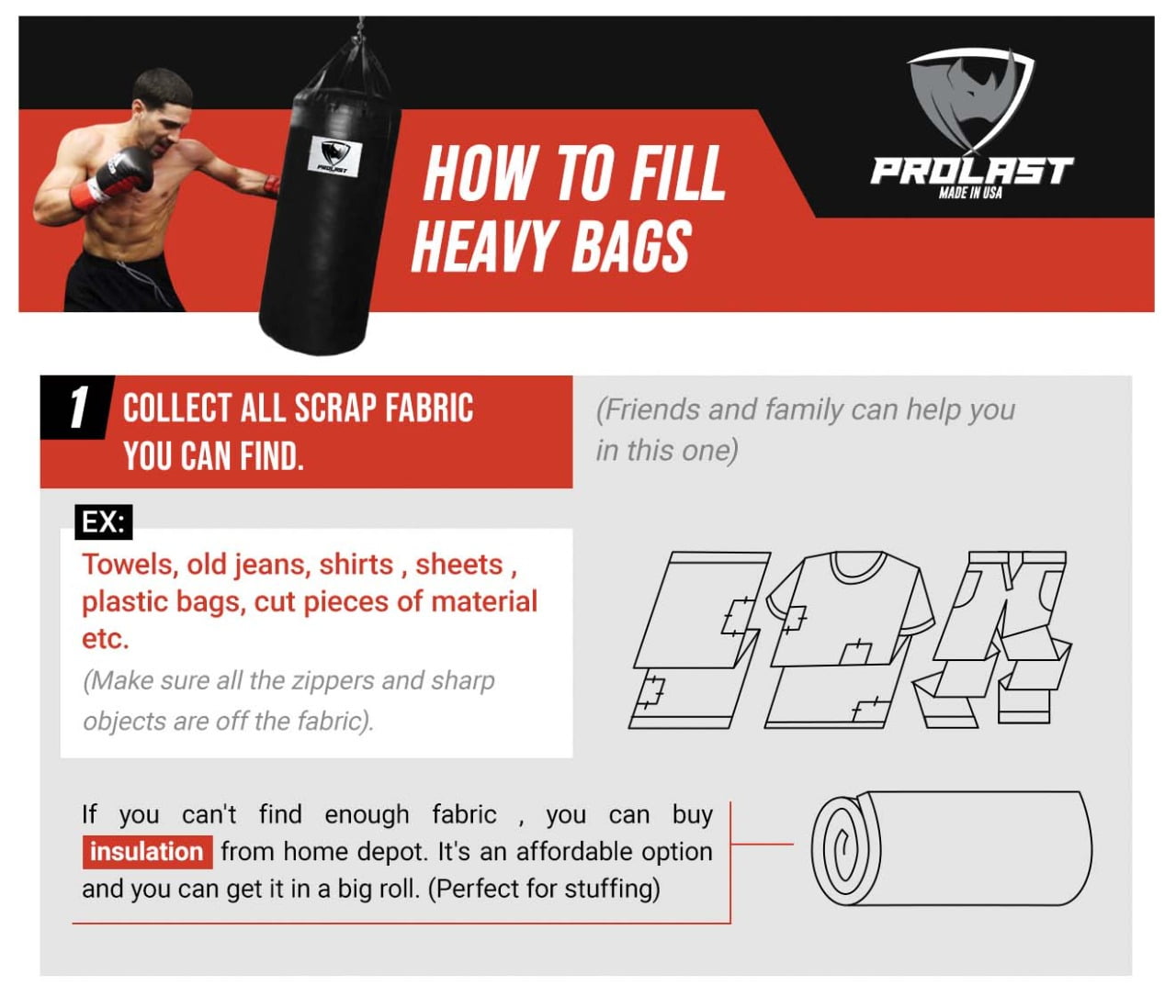 PROLAST Boxing Angle Heavy Bag - Punching Bag Best for Hook and Upper Cut- UNFILLED (Black)