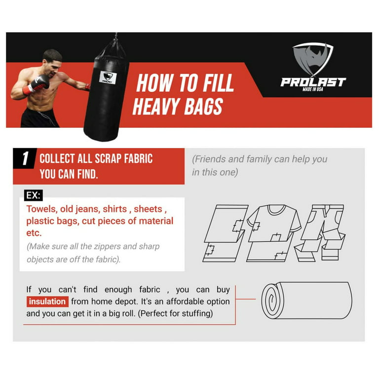 How To Fill A Heavy Bag- A STEP BY STEP GUIDE TO FILL YOUR BAG
