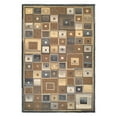 thumbnail image 1 of Couristan Super Indo-Natural Abstract Squares Rug, 1 of 3