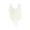 Blanc, variante sur HILABEE Vêtements de Figurine Articulée 1:12 pour Figurines Féminines de 6 Pouces Corps Miniature Vêtements Brun