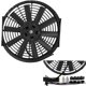 thumbnail image 5 of Ventilador delgado FLhrweasw ventilador de refrigeración de radiador electrónico para aire acondicionado de coche, 5 of 9