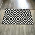 thumbnail image 6 of Jacenvly Door Mats/Outdoor Welcome Mats Washable Non-Shedding European Retro Lattice Printed Floor Mat Door Mat Sewer Mat Entrance Door Kitchen Bathroom Mat Non-Slip Mat Home Decor, 6 of 8