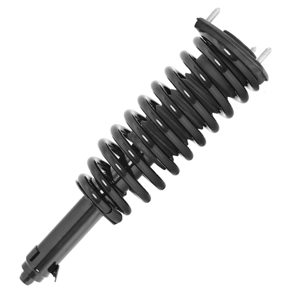 Detroit Axle - AWD Front Right Strut for 2009-2017 Lexus LS460 2008-2016 LS600h [Excludes Air Suspension], 2010 2011 2012 2013 2014 2015 2016 Complete Strut with Coil Spring Assembly Replacement