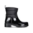 thumbnail image 2 of CHARTER CLUB Womens Black Water Resistant Trudyy Round Toe Block Heel Rain Boots 7 M, 2 of 4