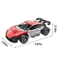 thumbnail image 3 of Gqtwoy Remote Control Racing Car, Alloy Drift RC Car, High-Speed Rechargeable Toy Car, Spray Feature, Indoor & Outdoor Racing Fun, 4-Wheel Drive, Sturdy and Crash-Resistant, 3 of 8