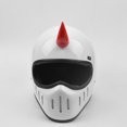 thumbnail image 5 of Casco De Motocicleta Para Coche, Cuerno De Diablo, Motocross, Cara Completa, Casco De Carretera, Decoración, Accesorios Para Coche Yuarrent VI008673-02, 5 of 5