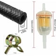 thumbnail image 2 of Kit de manguera de combustible, 2 piezas de filtro de combustible de 4 mm + manguera de combustible de 2 m + 10 abrazaderas de manguera, 2 of 5