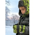 thumbnail image 4 of N'Ice Caps Kids Waterproof Thinsulate Winter Snow Gloves | Boys Male Cold Weather Pixels Black, 4 of 5