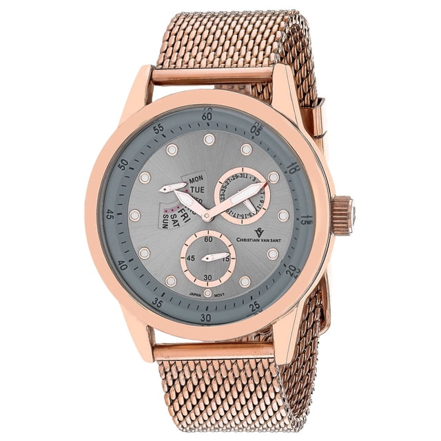 Reloj Christian Van Sant Rio de Acero Inoxidable con Cuarzo