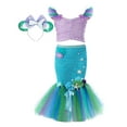 thumbnail image 2 of XDZJLR Ensemble Tenue Fille d'Anniversaire Tutu Rêves Robe de Princesse Robe de Fête d'Anniversaire Déguisement Vêtements Mode Mode Urbaine 9-12 Ans, 2 of 4