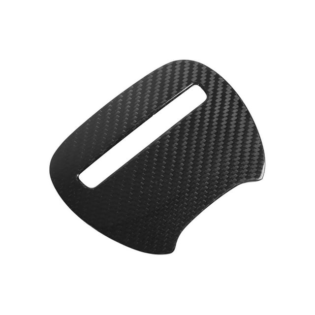 Cadre de Volant de Direction, Garniture de Centre de Volant de Direction anti-UV en Fibre de Carbone pour le Remplacement de Protection pour Chargeur 2015-2021